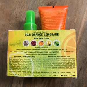 Hempz Makeup - HEMPZ Goji Orange Lemonade Limited Edition Travel Hempz Makeup - HEMPZ Goji Orange Lemonade Limited Edition Travel